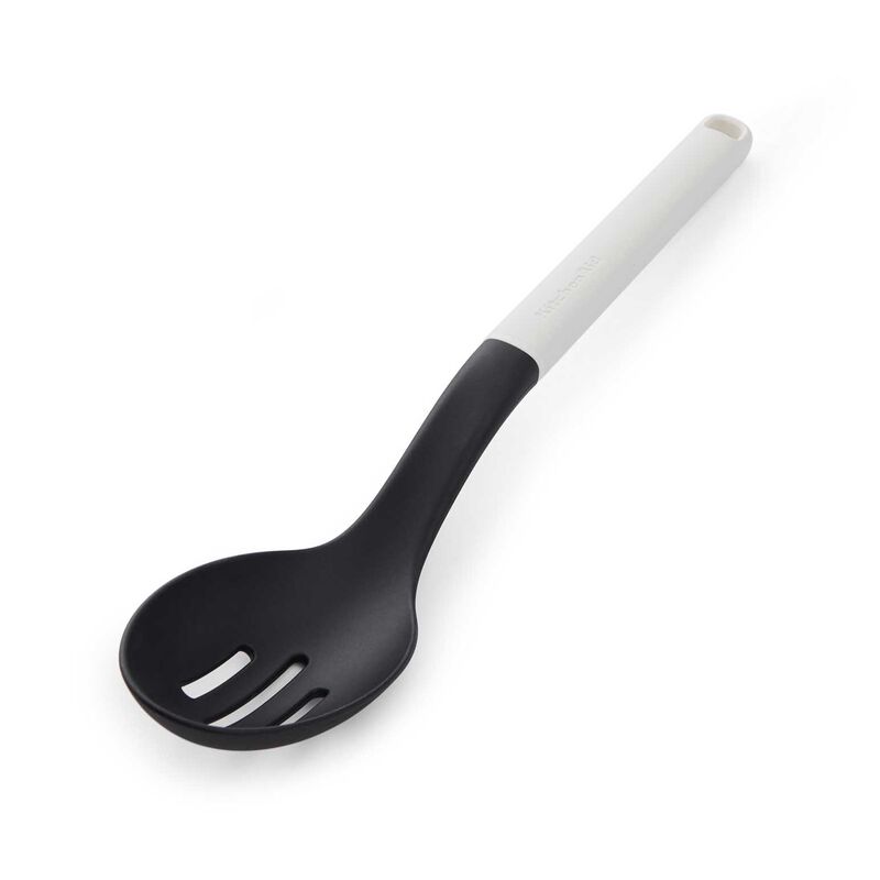 KitchenAid Classic Slotted Spoon Porcelain White image number 2